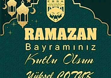 RAMAZAN BAYRAMINIZ MÜBAREK OLSUN